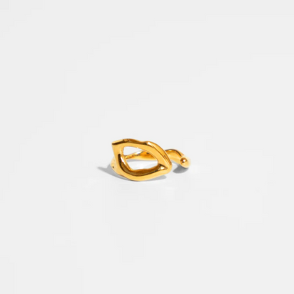 『Flat』Cuff Ring/ Silver, Gold