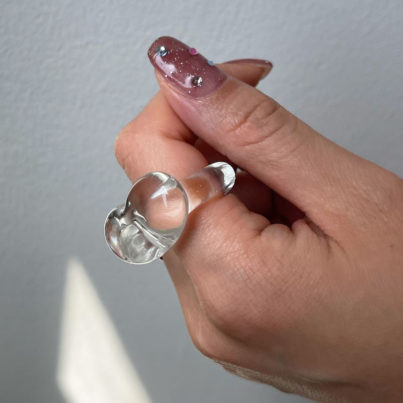 glass ring_omame (9号、13号)