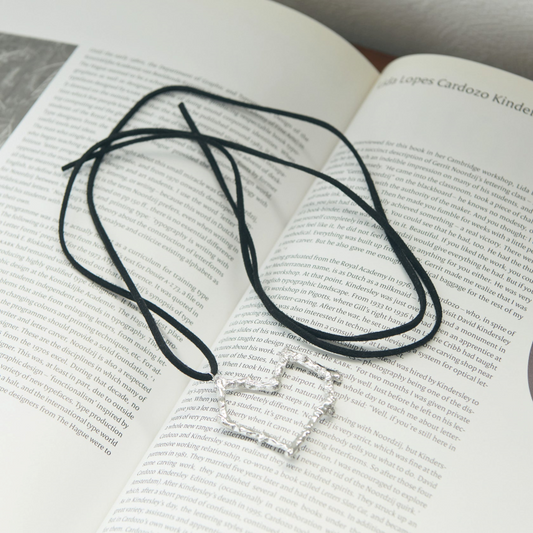 Branch Heart Necklace/ Gold, Silver