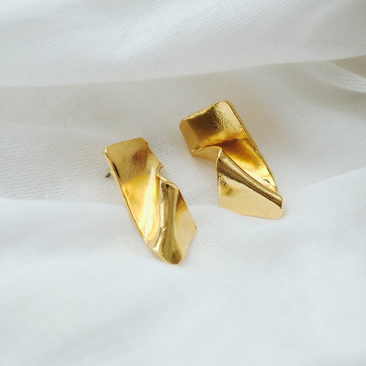 Fold/ Pierce, Earrings
