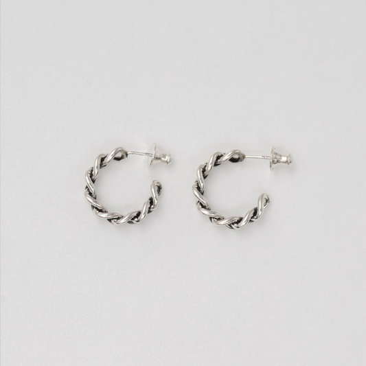 "Chain" hoop pierce (SILVER/両耳用)