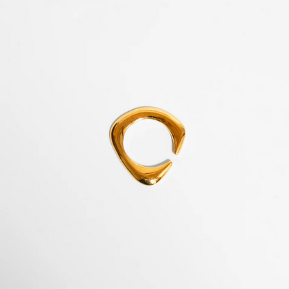 『Pick』Cuff Ring/ Silver, Gold