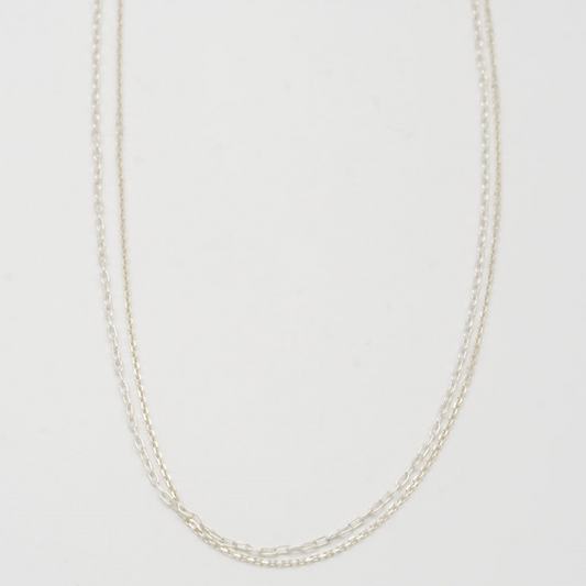 "Link" necklace/ SILVER, GOLD