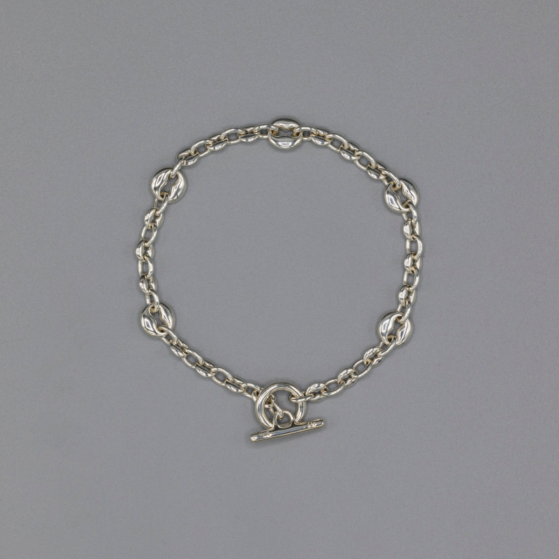 8hole bracelet Silver
