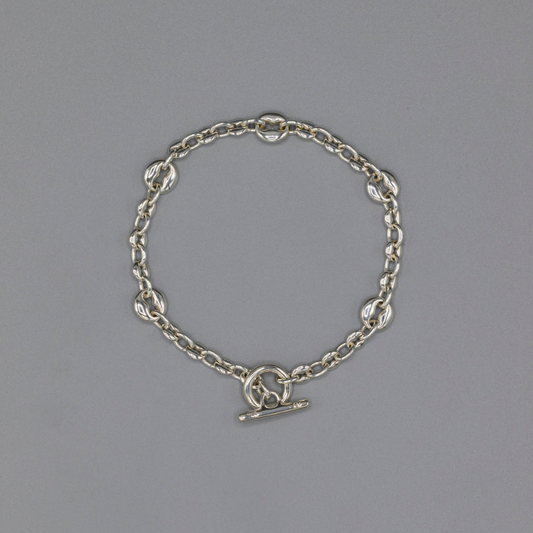 8hole bracelet Silver