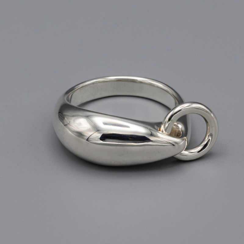 Bloom ring Silver