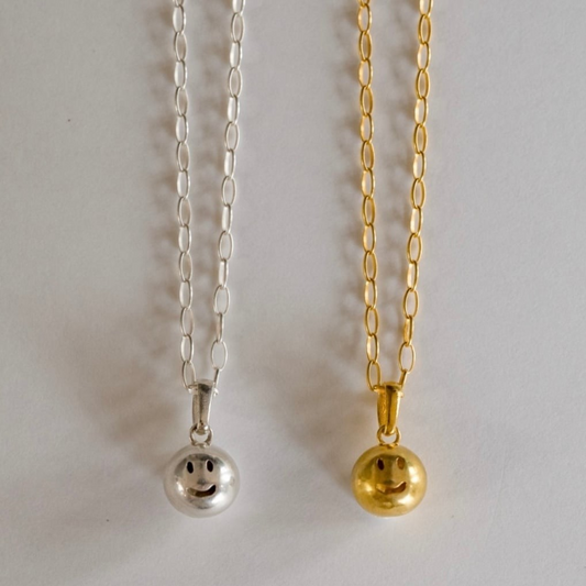 nikochan necklace/SIlver, Gold