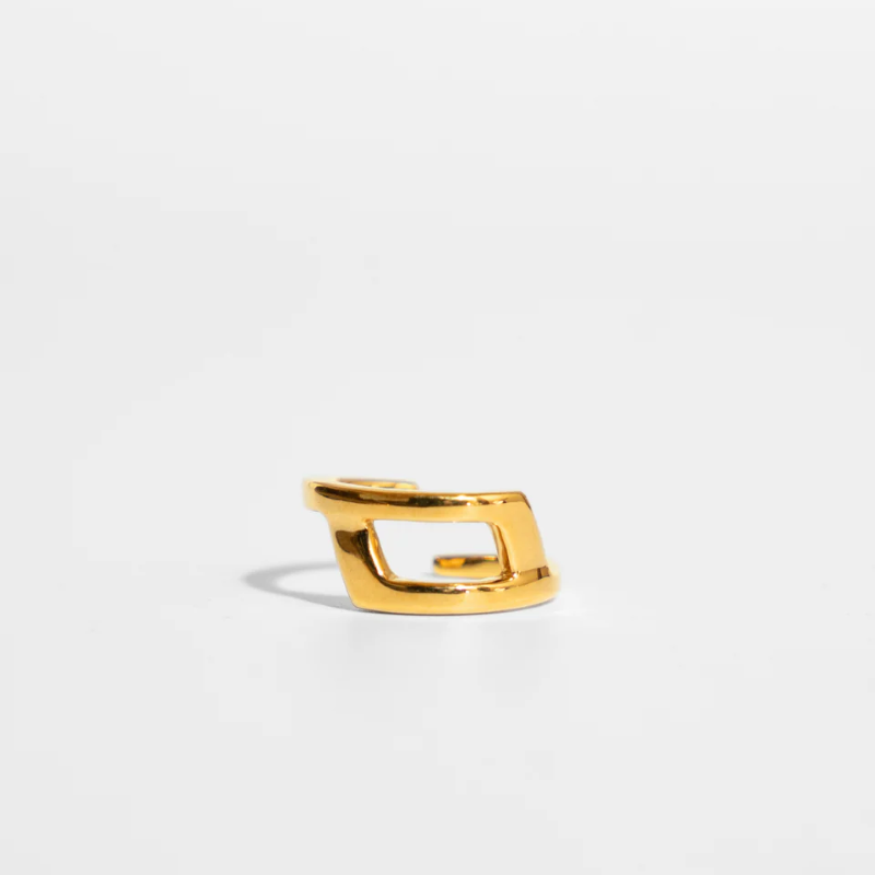 『Natural』Cuff Ring/ Silver, Gold
